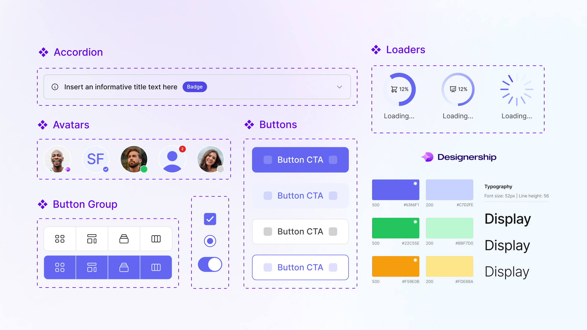 Design system components
